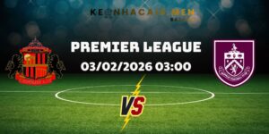 Sunderland Vs Burnley